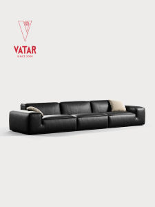 VATAR | Leather Modern Large Living Room Sofa