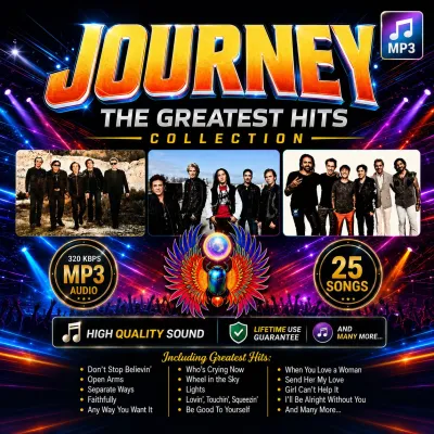 Greatest Hits Journey and Westlife High Quality CD Audio MP3 Compact Digital Audio