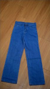 Celana Panjang Jeans Kulot Lipat Wanita & Haighwaist Kulot Snow Panjang