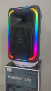 Speaker BTS-1890 Brodu 12 inch Bluetooth Speaker With Rechargeable Wireless Microphone