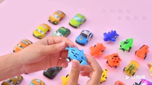 10Pcs Cute Mini Car For Kids Pull Back Car Toys For Boys Inertia Drive Car Cartoon Baby Car Toy Lootbag Filler / Paninda