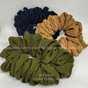 Scruncie Ceruty Babydoll Medium Antika I Scrunchie Ceruty I Scrunchies