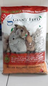 Giant Feed Pelet Pakan Kelinci Organik 20kg Premium Quality
