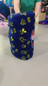 ที่นอน อนุบาล แบบแปะ มีสายสะพาย ลายการ์ตูน น่าระัก ที่นอน