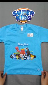 Kaos Anak laki laki Perempuan Baby bus usia 1-5 Tahun