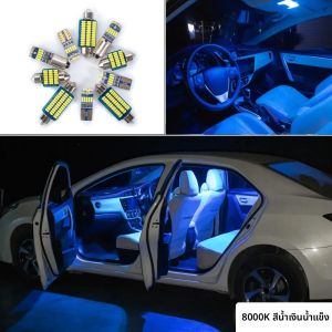 13 ชิ้น Canbus สําหรับ Volkswagen VW Golf 4 MK4 1999 2000 2001 2002 2003 2004 2005 LED ภายในแผนที่โดมชุดรถอุปกรณ์เสริม