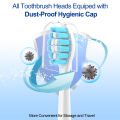 Replacement Toothbrush Heads Compatible with Philips Sonicare Soft Replacement Electric Brush Head 4100 6500 6100 7500 5300 1100. 