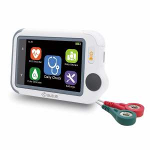 BUZUD Checkme Lite Portable Multi‑Parameter Health Monitor ECG & SpO2 Pulse Oximeter Heart Rate Detector Home Vital Signs Monitoring Device