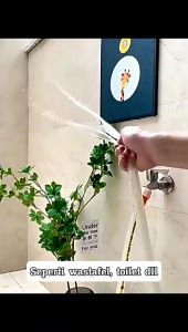 Konektor Selang Sambungan Kran Air Flexible: Alat Penyambung Kepala Keran Kamar Mandi Wastafel Cuci Piring Adaptor Selang Anti Splash