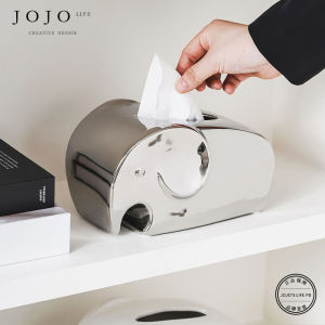 Modern Minimalist Ceramic Tissue Box Storage Organizer High Aesthetic Bathroom Decor Penli Home Decoration Accessories