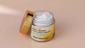 Water Ice Levin Bee Venom Face Neck Cream. 2 Minute Lift 2% Collagen. Hydrates Smooths Firms Glows. 60g.