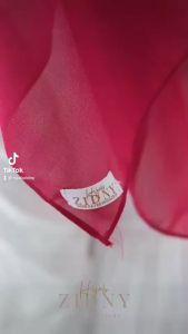 Hijab segiempat inner payet 2 layer ceruti baby doll premium