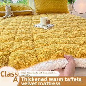 Soft Milk Fleece Mattress Pad