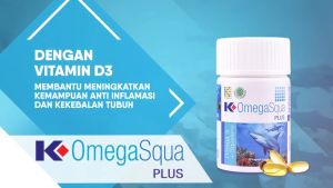 Atasi Gejala Stroke & Darah Tinggi dengan K Omega Squa Plus Original