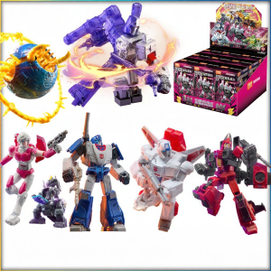 BLOKEES | Transformers Decepticon Optimus Prime Action Figure Collectible Toy for Kids Durable Plastic Building Set Easy Assembly Magnetic Pieces Creative Play Gift