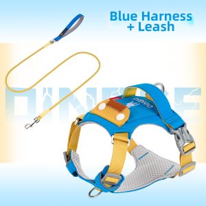 Hadassah | Breathable Lightweight Small Medium Dog Harness Leash