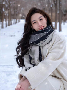 Korean Style Thickened Cashmere Womens Coat Scarf Elegant Autumn Winter New Arrival Fashionable Accessories for Ladies