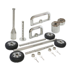 DAQIJIAN | Stainless Steel Quick-assembly Dumbbell Barbell Kettlebell Ab Roller Fitness Equipment