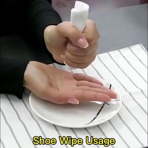 RL Shoe Cleaner Disposable Wet Wipes Leather Shoes Sandals Cleaning Tissue COD