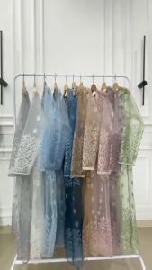 Long Outer Cardigan Etnik Outer Brukat Sapto