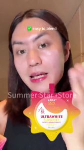 【BUY 1 TAKE 4】LBLS Hikari Ultra White Sunscreen Whitening Sunscreen UVA/UVB SPF50 PA++++ 50ml Does Not Cause Acne Has Long-Lasting Sun Protection Is Waterproof Is Easy To Apply Does Not Cause False Whitening Moisturizes And Brightens Skin Tone