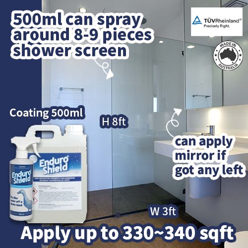 【Last for 3 Years 】500ml EnduroShield DIY Glass Coating Home Treatment