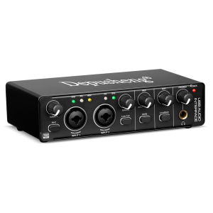 Depusheng MD22 Soundcard For Live Streaming Podcasting  Professional USB Audio Interface Studio Live Recording
