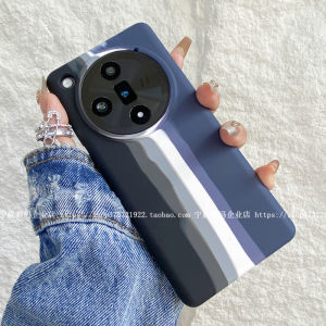 YOONIA Liquid Silicone Phone Case for OPPO Find X7 Ultra Protective Shell Shockproof Simple Design Colorful Pure Color Options