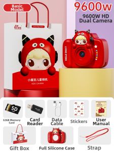 LIVING STONES | Kids Instant Camera With High-definition Photo and Video Function