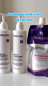 Dầu gội xả siêu mượt Vitalycil Smooth 470ML phục hồi siêu mượt chuẩn salon tại nhà