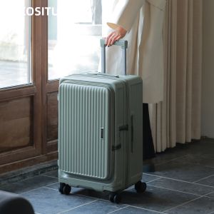kositu | Expandable Large Capacity Durable Side-Opening Suitcase 20 Inch