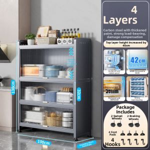 KAMEILAI | Multifunctional Kitchen Storage Rack