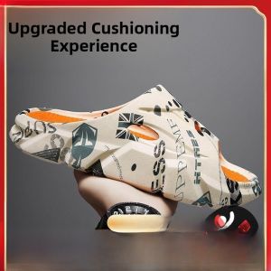 MONLEYTA | Mens Thick Bottom Slip-On Summer Sandals Outdoor Anti-Slip Home Slippers Comfortable Wearing Experience Beach Shoes