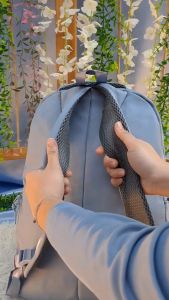 8858 Good Quality Backpack School / Beg Galas Sekolah (Primary & Secondary Saiz 16"/43 cm) Backpack Design Plain