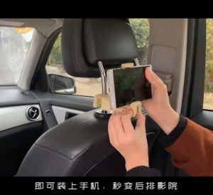 《SG STOCK》Car Hanger Car back seat hook holder with phone holder car accessories Car organize Multi-purpose