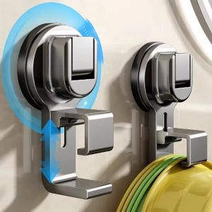 ตะขอแข็งแรงติดผนังกันน้ำตะขอแขวนถ้วยแบบดูดแบบไม่เจาะติดด้วยตนเองใช้ซ้ำได้ห้องน้ำห้องครัวที่บ้านการจัดหาของ