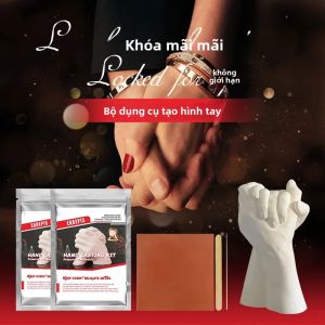 Bộ Dụng Cụ Đúc Dấu Tay Và Dấu Chân 3D Tự Làm Quà Tặng Thủ Công Mô Hình Bột Nhũ Để Lưu Giữ Kỷ Niệm Ngày Kỷ Niệm Ngày Lễ Tình Nhân Đồ Gốm Và Men