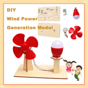 DIY Wind Power Generation Model Science Experiment Kit Toys Dynamic School Educational Physics Puzzle Gifts