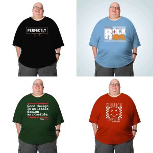 KAOS DISTRO PRENIUM JUMBO BIG SIZE PRIA PAKET ISI 5 PC LD 120CM