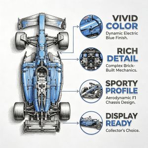 Technical New 1361/1639PCS RB20 SF24 Racing Car Kits 1:8 Scale DIY Collectible Assembly Building Blocks Car Model Birthday Gifts