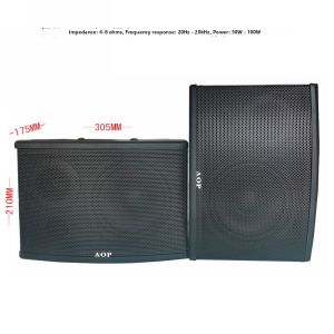 Passive High Fidelity Wooden Surround Bookshelf Speakers