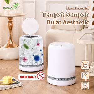 Kotak Sampah Portable Tong Sampah Tekan Praktis Tempat sampah otomatis Trash Bin Ruang Tamu /F01B