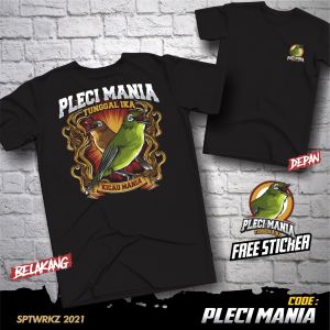 Kaos Burung Kicau Pleci Mania Limited Design Original T-shirt