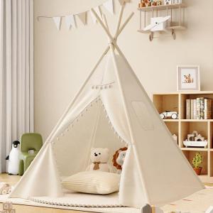 ZIYINGCHA | Princess Castle Indian Teepee Childrens Indoor Tent