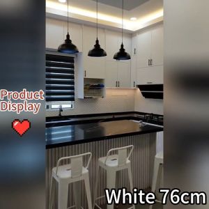 SUNNY Bar Chair iron Sliver/Black Portable 200KG Load Bearing Living Room Kitchen Bar Stool Chair Iron Chair
