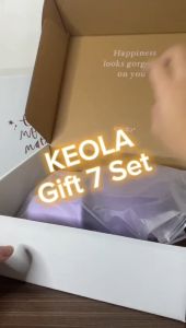 KEOLA - Keola 07PCS Set Premium Silicone Gift Set MPASI  / Peralatan Makan Bayi Silicone