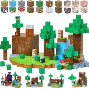 2025 บล็อกแม่เหล็กของเล่นสร้างแม่เหล็กสร้างแม่เหล็กโลกชุดSTEM เด็กวัยหัดเดินสถาปัตยกรรม Sensory ของเล่นสําหรับชายหญิง