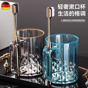 แก้วแปรงสีฟันคู่รักดีไซน์สร้างสรรค์ คุณภาพสูง สวยงาม เหมาะสำหรับใช้ในบ้าน อุปกรณ์ในห้องน้ำ เรียบง่าย ดีไซน์ แก้วพลาสติกสำหรับล้าง