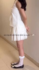 COZYBISS - ROK MINI RENDA MINNIE SKORT RENDA WANITA