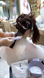 Guanjie 1 Step Rebonding Cream 800ml GUANJIE Professional Master Perm 1 Step Straightening Rebonding Cream 800ML 单剂离子烫